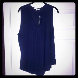 Violet & Claire Deep Navy tank top XL NWT